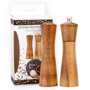 Kořenková sada – mlýnek na pepř + pepřenka + solnička