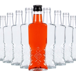 Sada 50 ks – láhev UKRAINKA 200 ml na likéry, šťávu