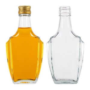 Skleněná láhev BONAPARTE 250 ml na whisky, koňak, likéry