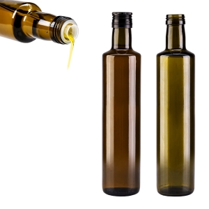 Láhev DORICA 500 ml olivová na olej s DÁVKOVAČEM