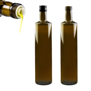 Láhev DORICA 750 ml olivová na olivový olej, olej, likéry, sirup, víno s dávkovačem