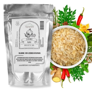 Koření sušený česnek plátky 200 g – vysoce kvalitní