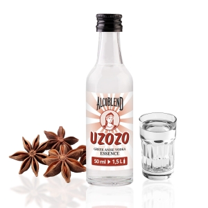Esence do vodky a alkoholu Alcoblend UZOZO – 50 ml na 1,5 l