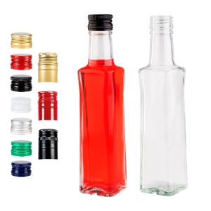 Sada 50 kusů – láhev QUADRA 200 ml na olej, likéry, džus