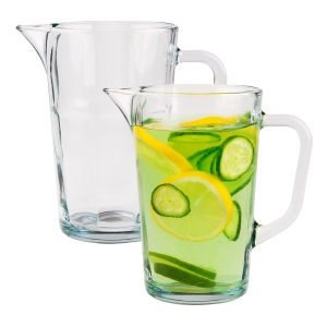 Džbán s uchem 1 l na vodu, džusy, limonádu, likéry