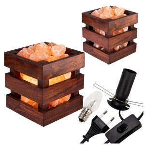 Solná lampa – přírodní koš – ionizátor