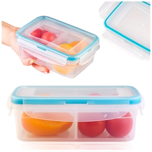 Hermetická dělená nádoba 400 ml na uchovávání potravin