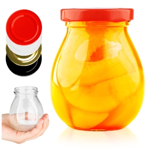 Sada 50 kusů - sklenice MAYO 245 ml na koření, džem, marmelády, med