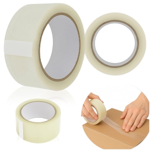 Páska lepicí balicí HOT MELT 45 mm - 100 m na balení balíků, průhledná, silná