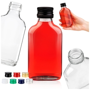 20x láhev PLISKA 100 ml na likéry, vodku, pálenku, svatbu