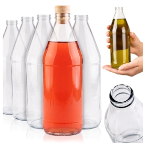 5× láhev OCET 750 ml na olej, ocet, likéry, džus