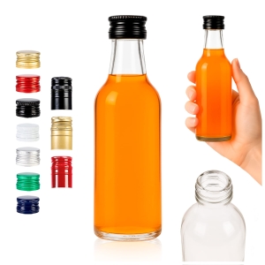 Malá láhev MONOPOLOVÁ 200 ml na vodku, pálenku, likéry