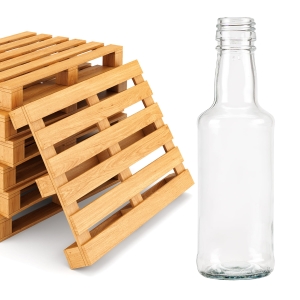 Skleněná láhev Monopolová 200 ml – paleta – 4620 kusů