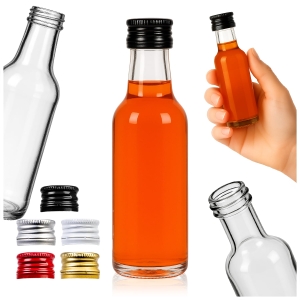 Láhev MONOPOLOWA 50 ml na svatbu, vodku, pálenku, šťávu