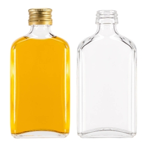 Sada 10 ks skleněných lahviček PIERSIÓWKA 50 ml na likéry, šťávu, vodku, dárek