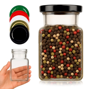 Sada 100 kusů - sklenice 150 ml na koření, džem, marmelády, med