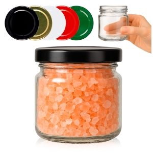 Sada koření: 24x skleničky 100 ml + koření a směsi + 75x barevné etikety