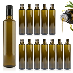 40x skleněné láhve Dorica Guala 500 ml olivové na olivový olej, ocet, olej