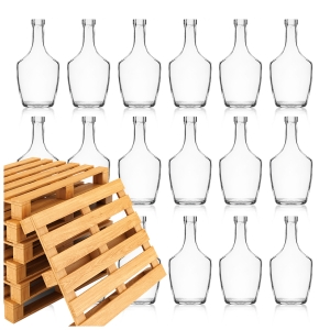 Skleněná láhev Koneser 500 ml – paleta – 1008 kusů
