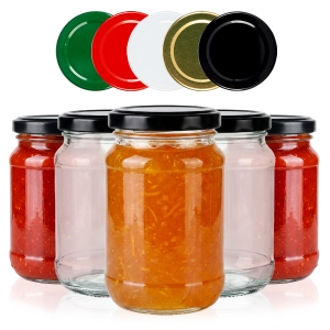 10× skleněné zavařovací sklenice 190 ml Jacuś na zavařeniny, džemy, marmelády a med + ZDARMA