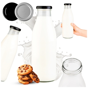 Láhev 750 ml na mléko, vodu, džusy, smoothie