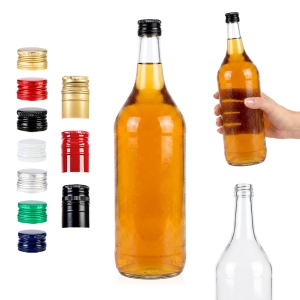 Láhev MONOPOLOWA 1000 ml na svatbu, vodku, pálenku