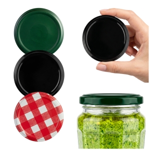 10× víčko fi 63 mm na sklenice, skleničky, dózy