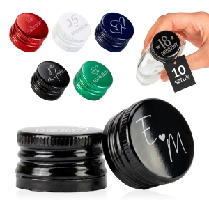 Sada 10 kusů – UZÁVĚR víčko na lahve 28/18 mm s GRAVÍROVÁNÍM