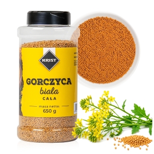 Bílé hořčičné semínko 650 g KRIST