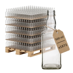 PALETA - 1872x Láhev DANIELS 500 ml na alkohol, whisky, brandy, koňak, tinktury, likér