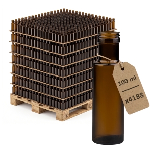 PALETA 4188x lahvičky Dorica 100 ml olivově zelené na olivový olej, olej, ocet, kosmetiku, sér