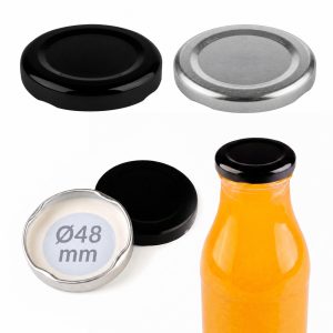 Sada 10 kusů – víčko se závitem 48 mm