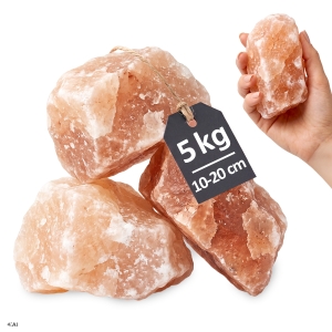 Solné krystaly, kousky himálajské soli 10–20 cm – 5 kg