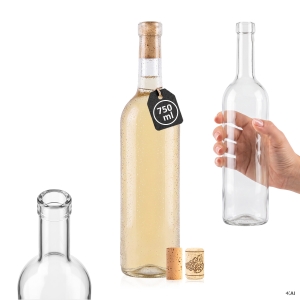 Láhev BORDEAUX 750 ml bílá na víno, likéry, cider, džus, na víno