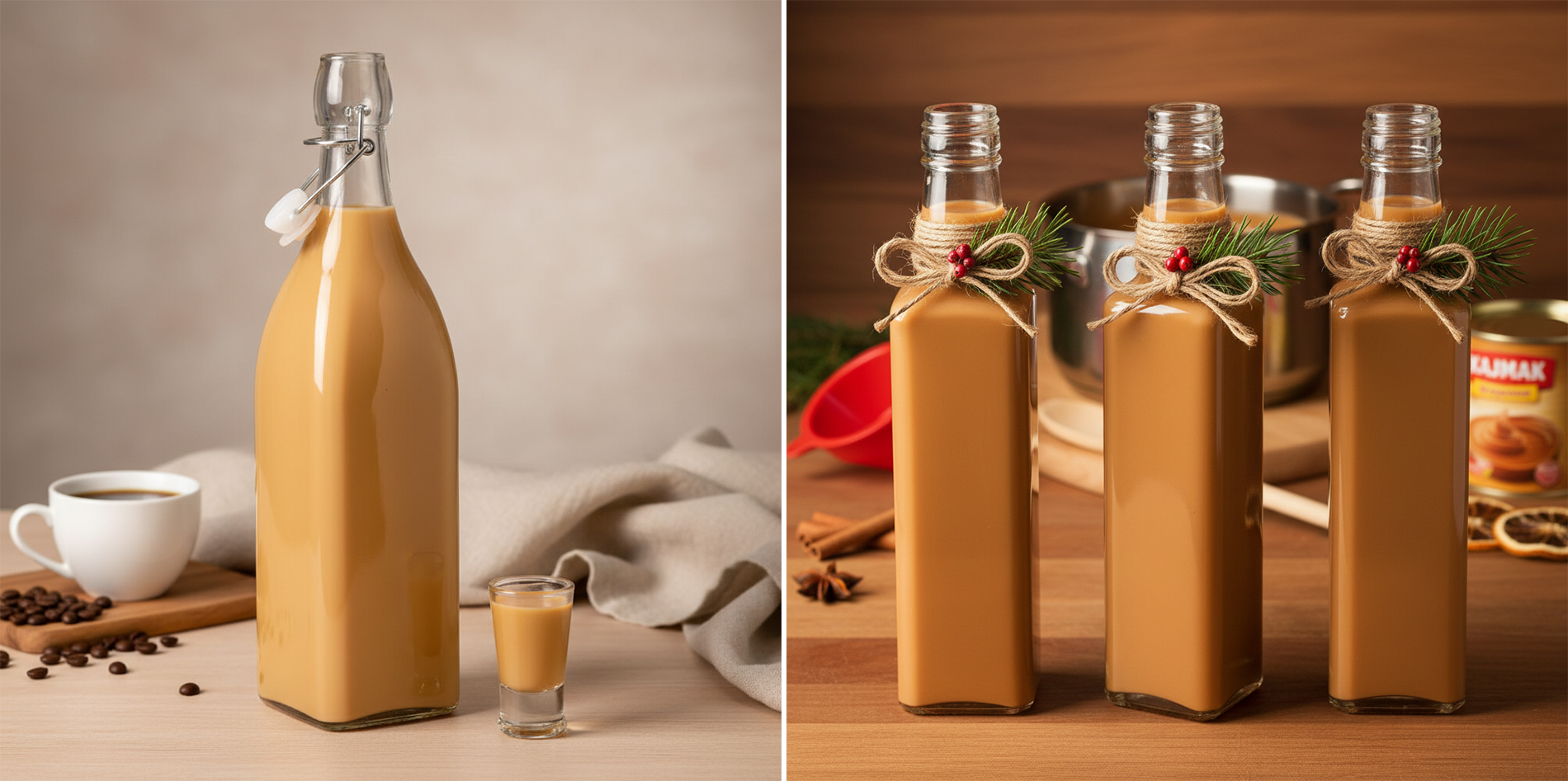 Domácí karamelový likér z karamelové hmoty