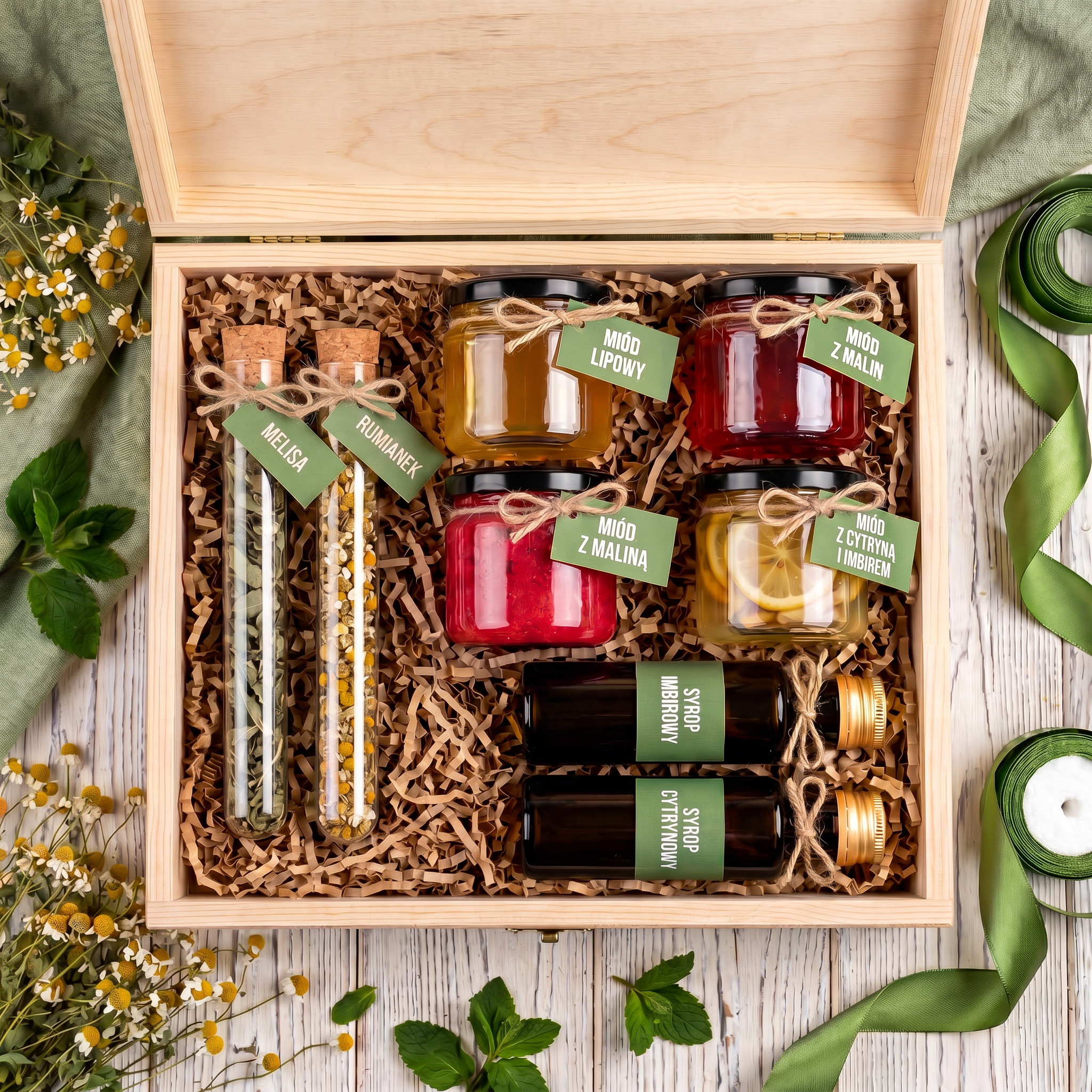 DIY box se zdravými produkty pro maminku