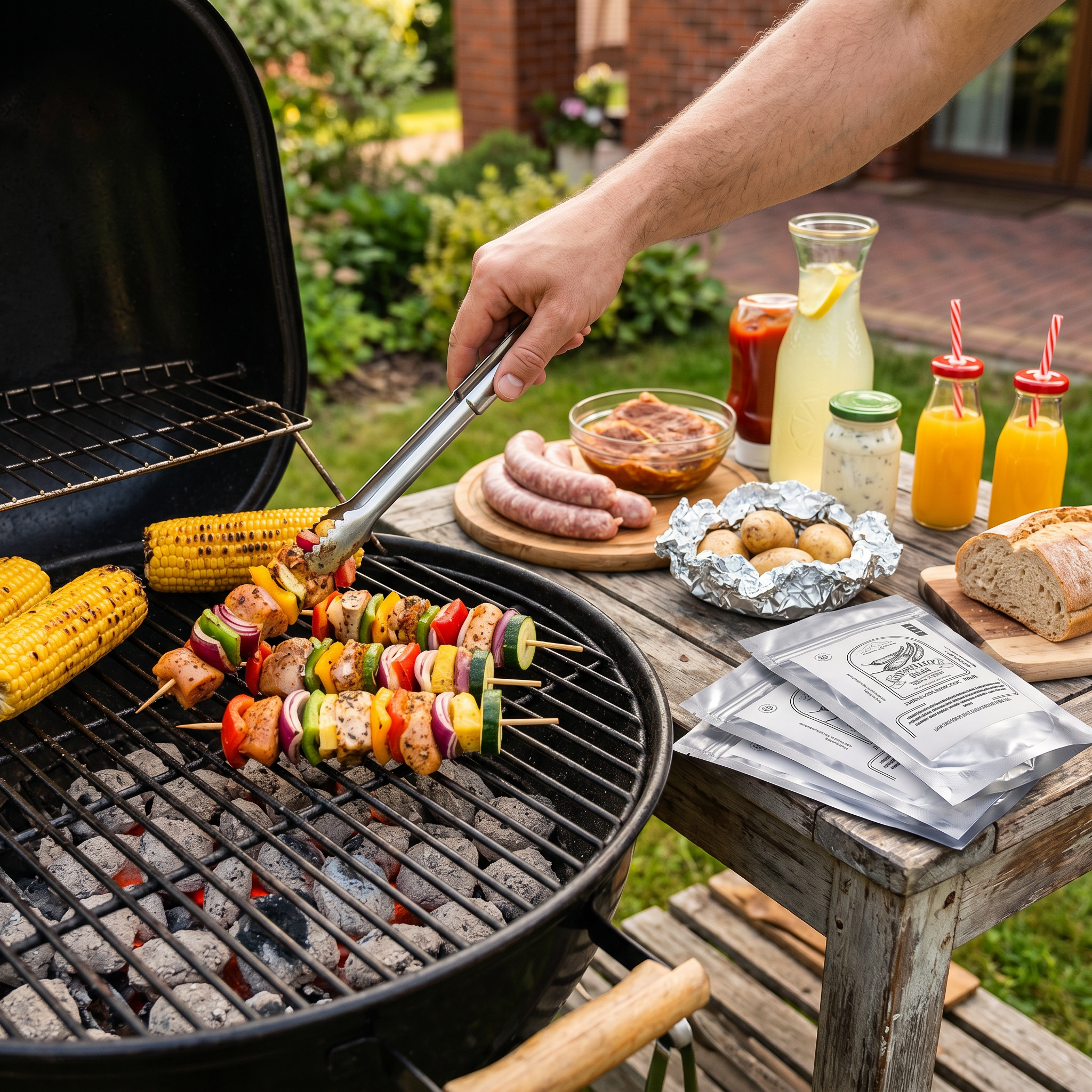Promyšlené grilovací menu: masové pokrmy i jídla pro vegetariány nebo vegany 