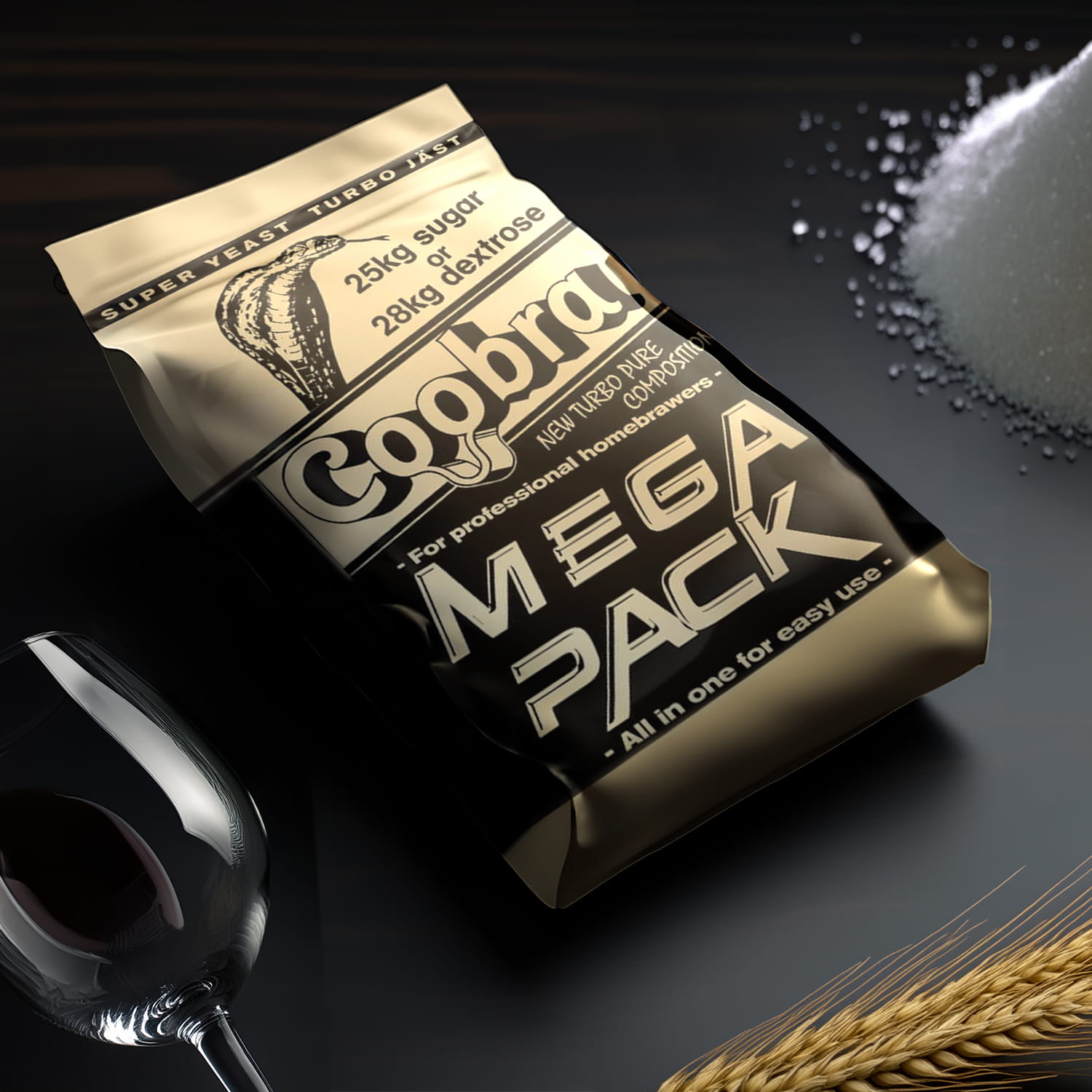 Coobra - drożdże gorzelnicze - MEGA PACK TURBO PURE - 360 g - 100 L.jpg