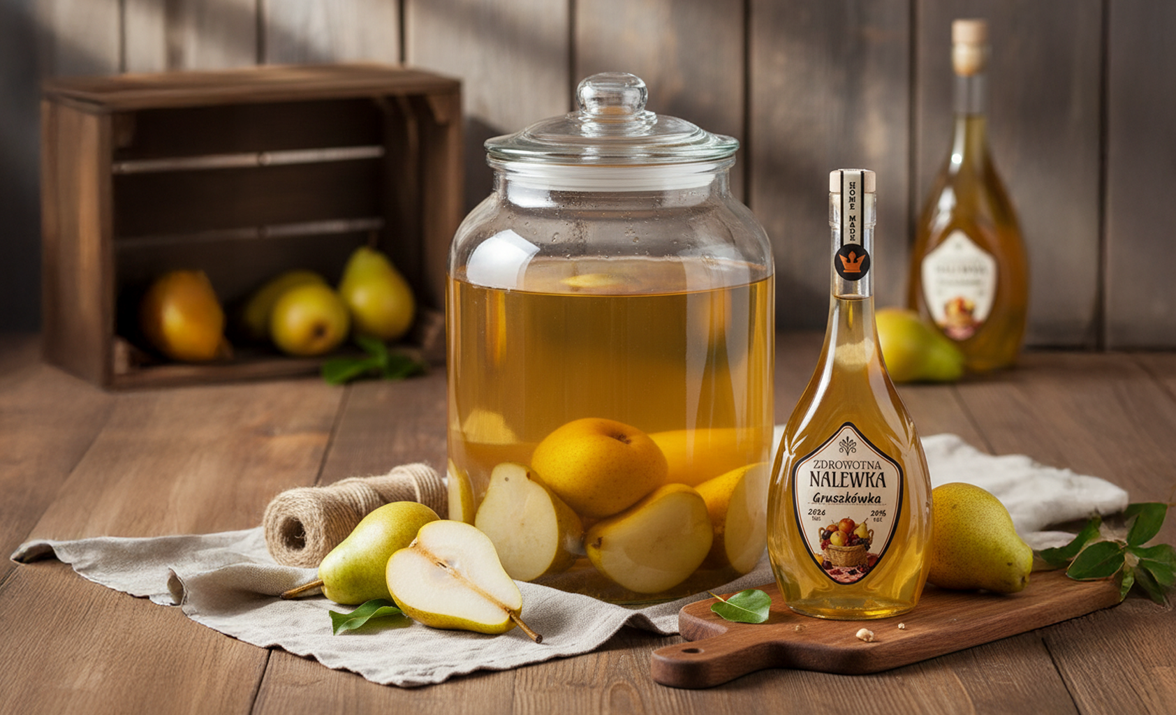 Hruškový likér, tedy domácí likér z hrušek – recept ve 3 variantách