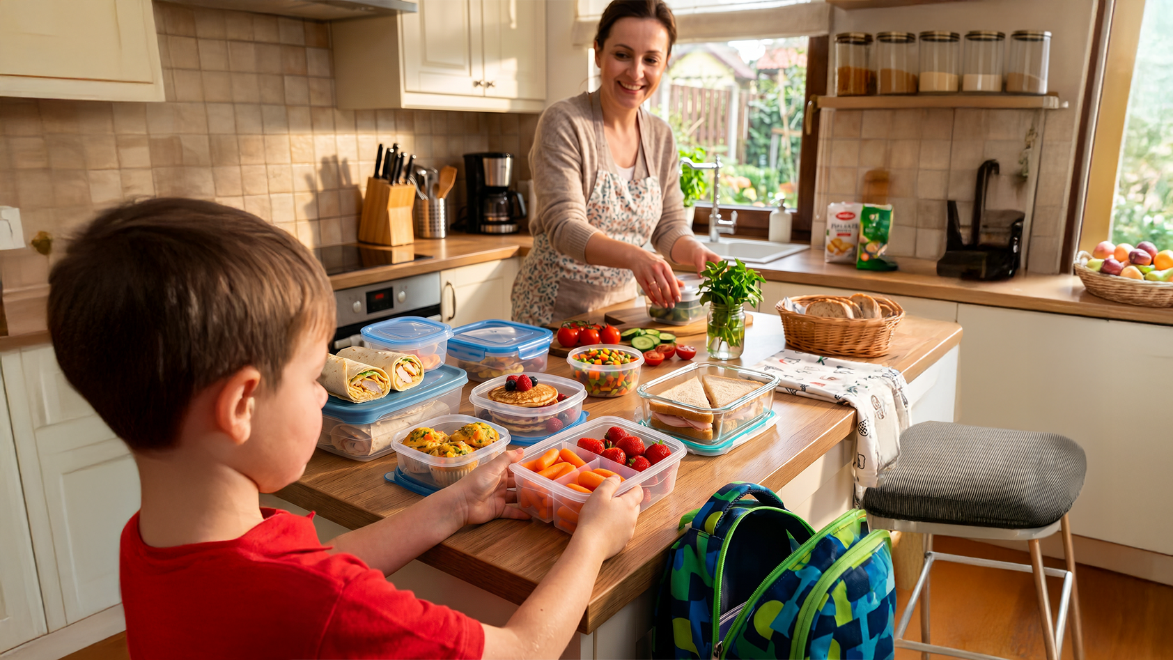Zdravý lunchbox pro děti – jak připravit školní svačinu?